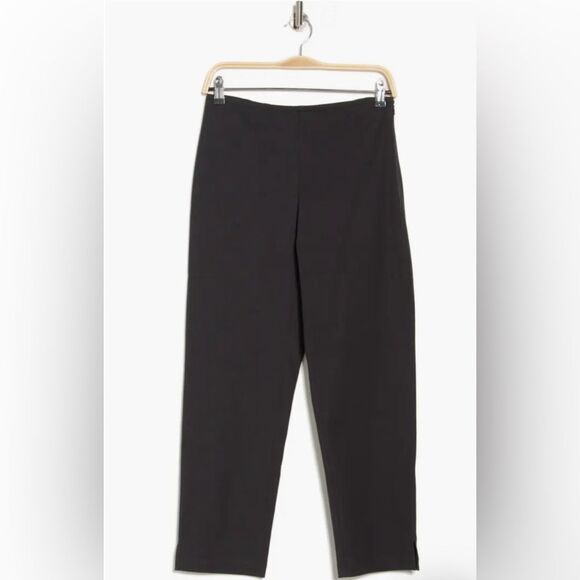 Eileen Fisher Organic Cotton Twill Slim Ankle Pants in Black size 4 - Picture 10 of 10
